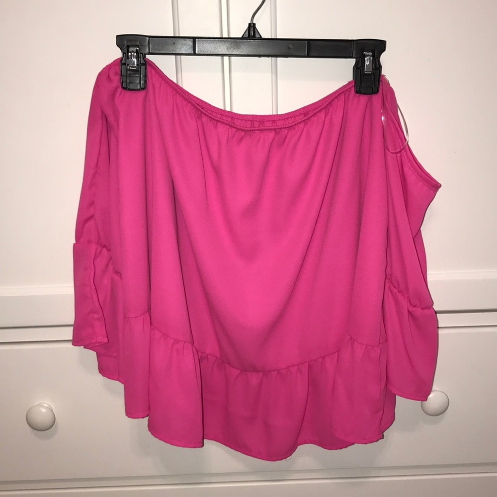 hot pink top